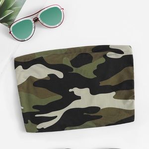 Shein Camo crop top.
